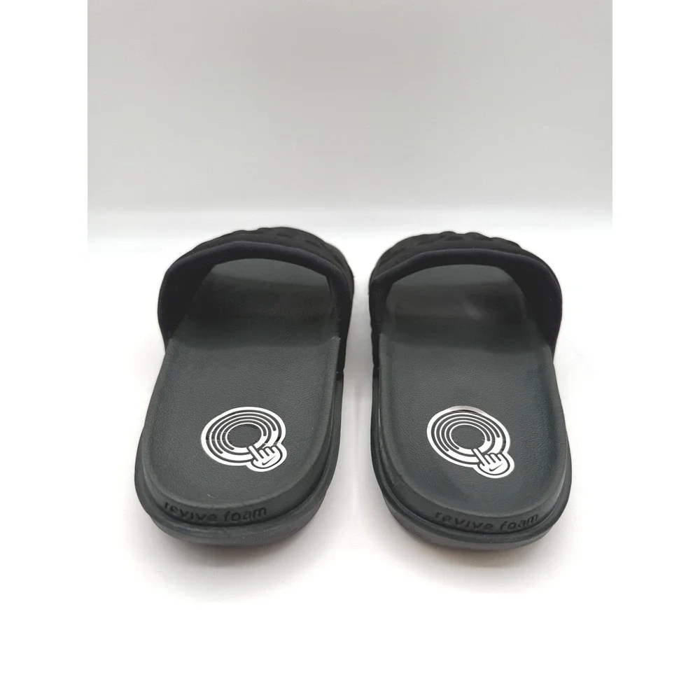 Nike Offcourt Slide, Men's 8,Black Anthracite Revive Foam BQ4639-003,NEW/DamgBox